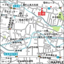 東大和市高木 地図